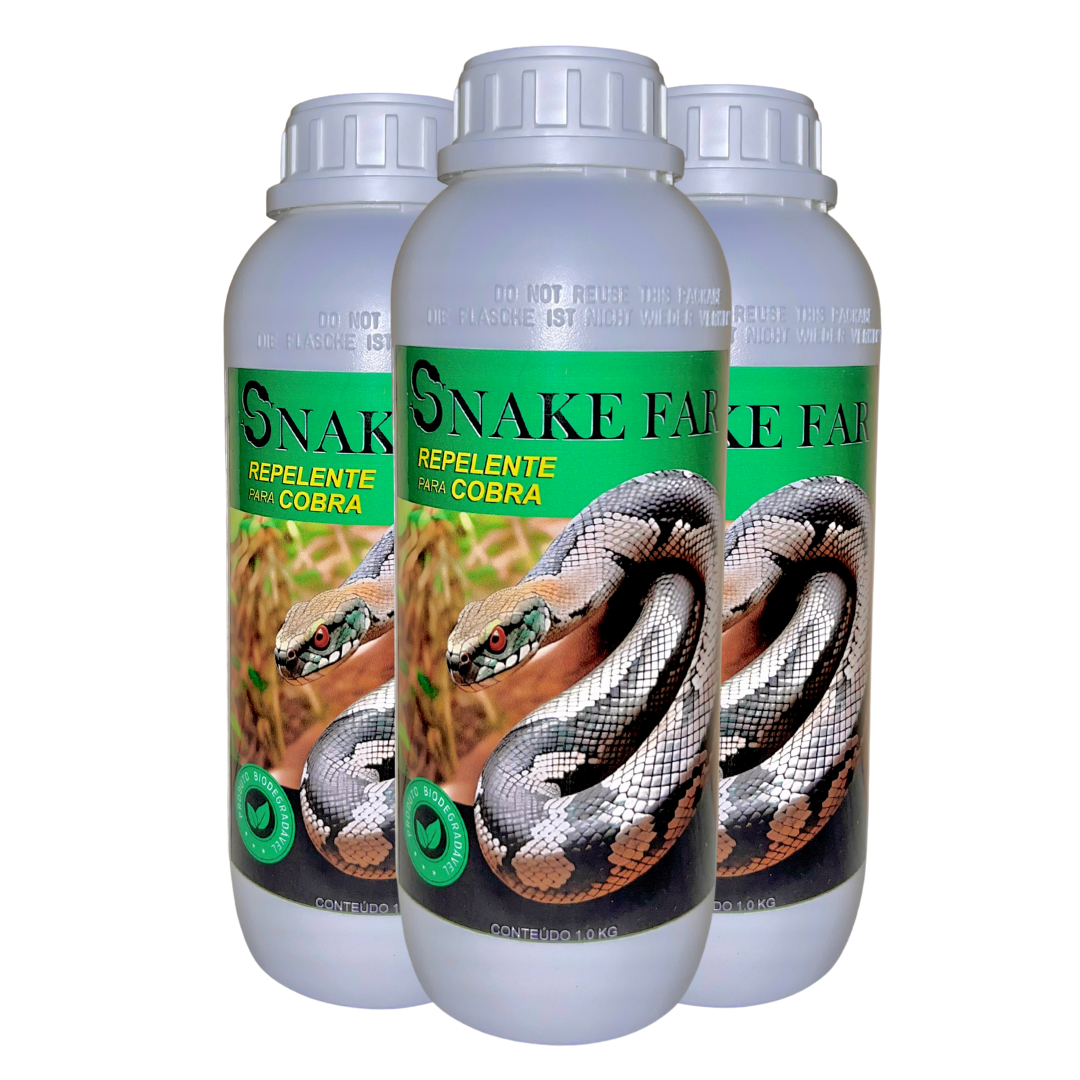 Produto Snake Far repelente para serpentes